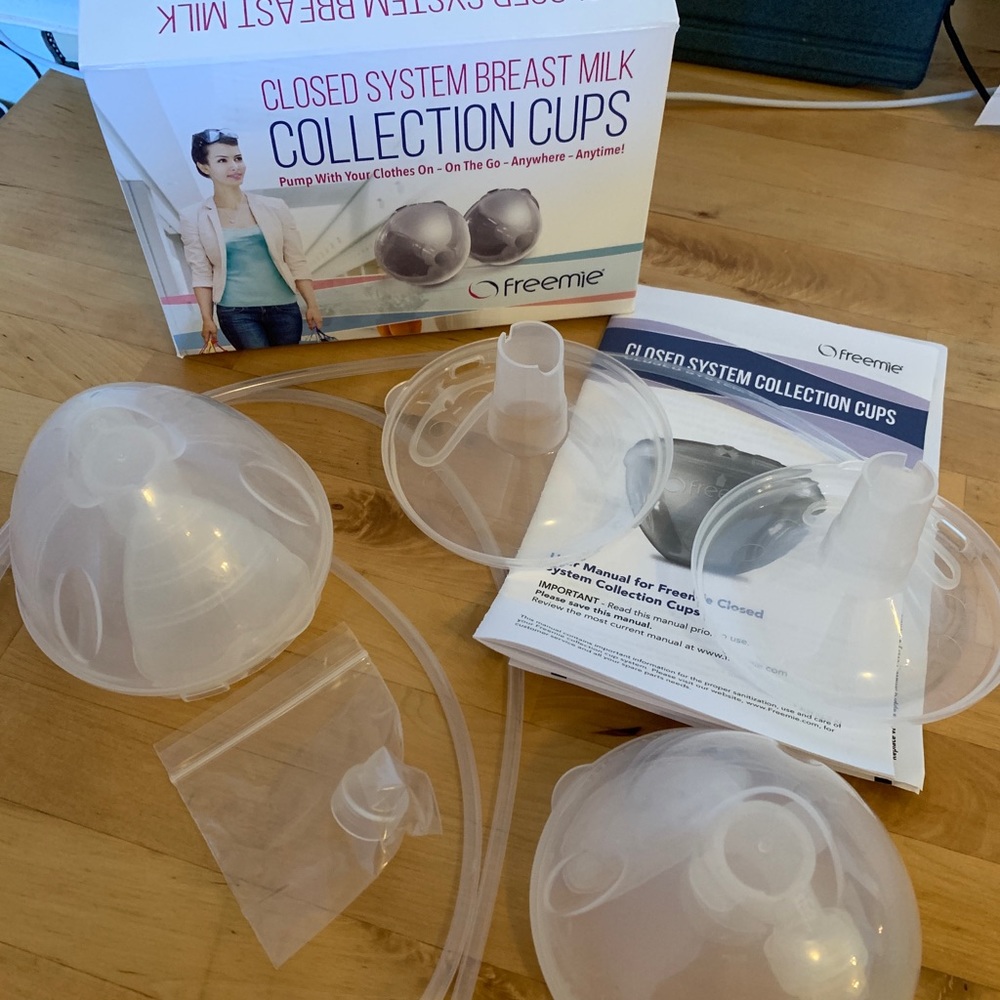 Freemie Collection Cups for pumping
